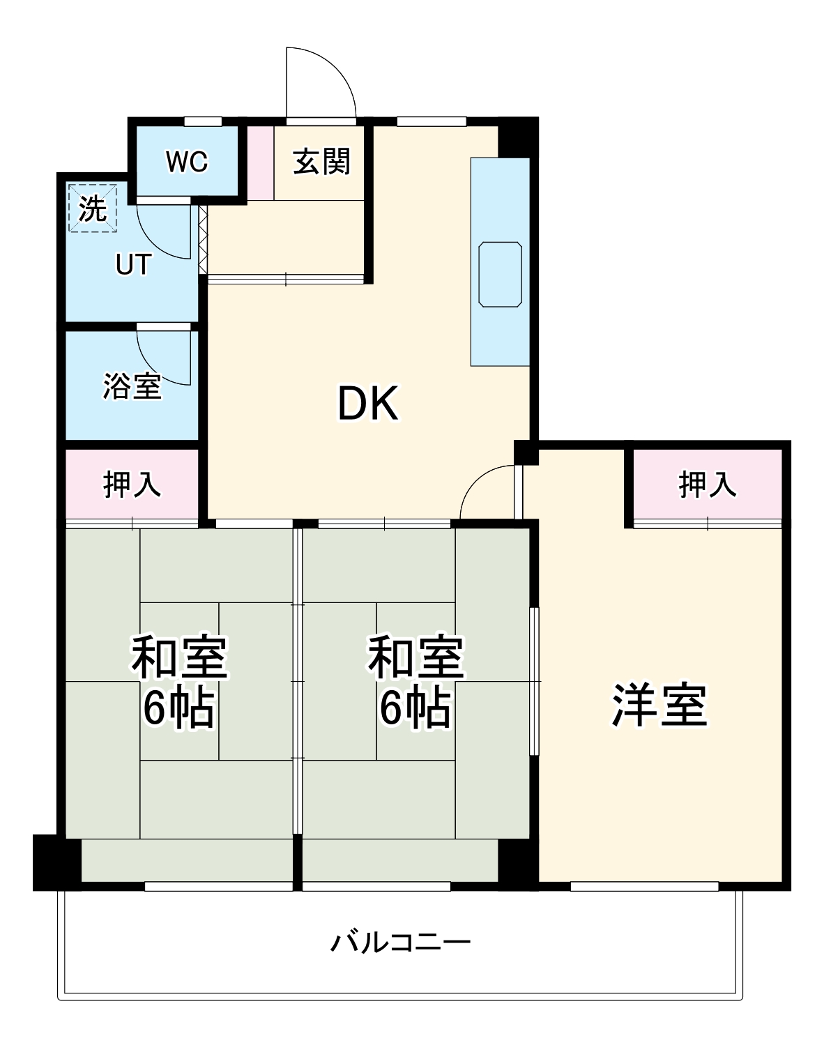メゾン徳IIIの間取り
