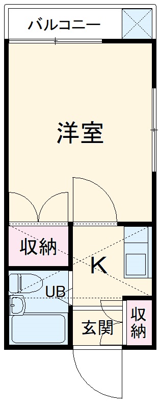 メゾン・ド・ブランシュかしわ台の間取り