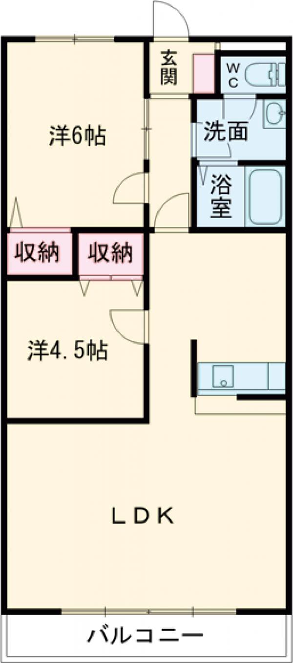 メゾン・ボヌールの間取り