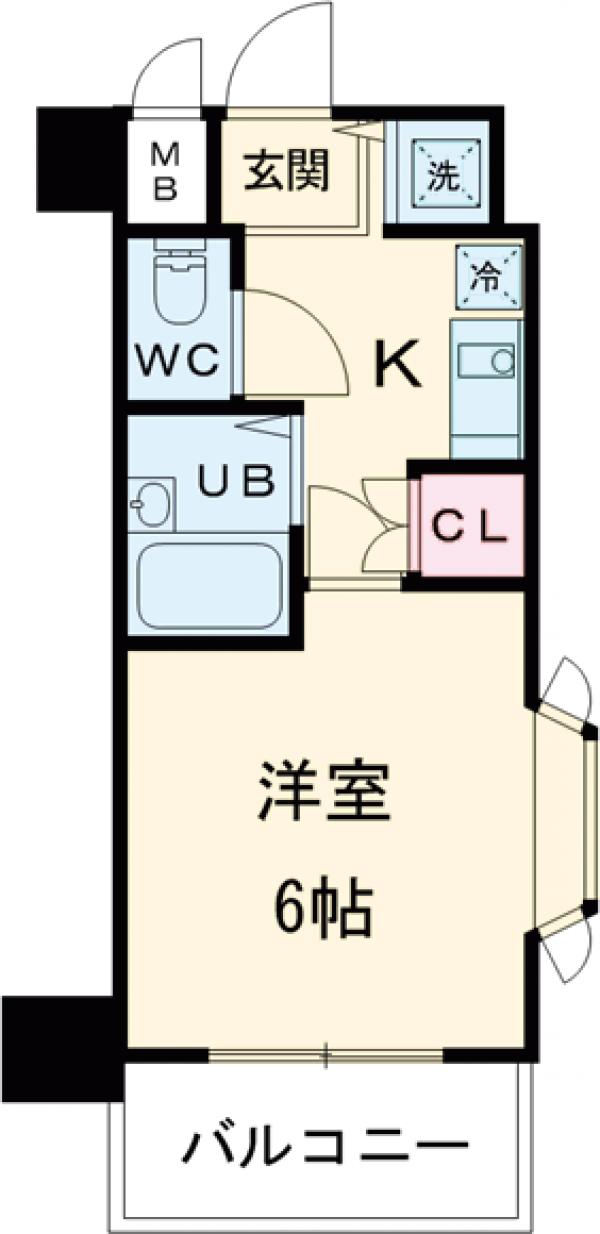 エクセリア高円寺の間取り
