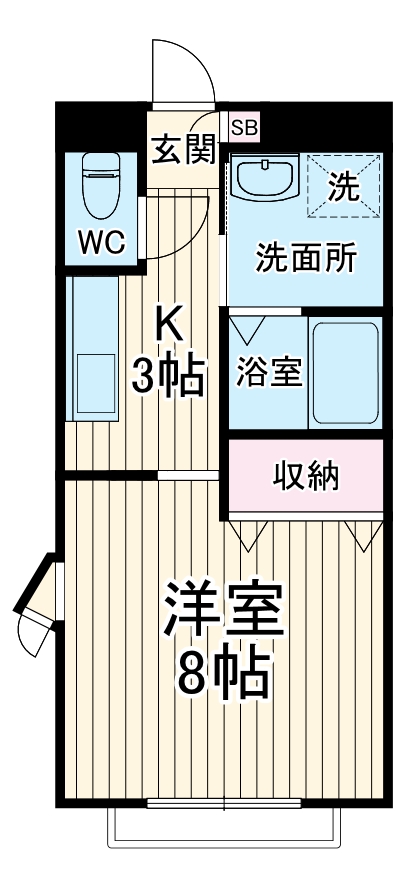 ラヴィエールの間取り