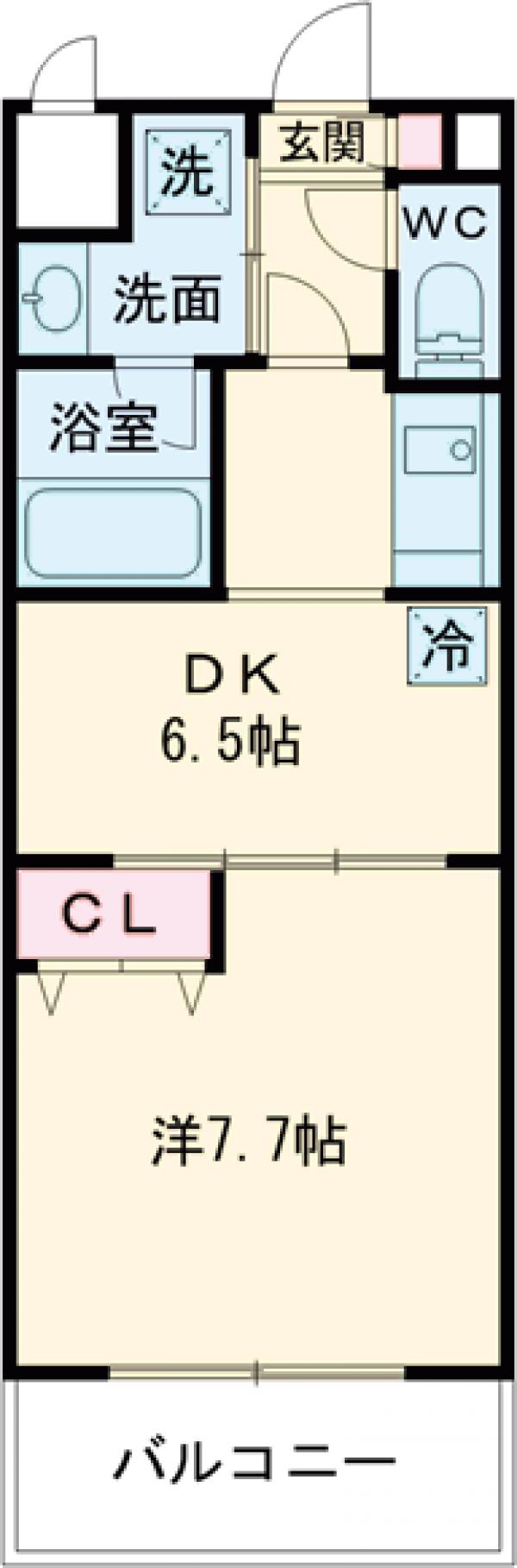 ネオコート早稲田の間取り