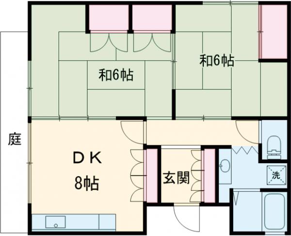 本天沼2丁目アパートの間取り