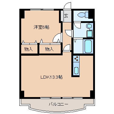 アイビスガーデンヒルズの間取り