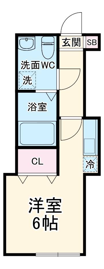ノワール七里の間取り