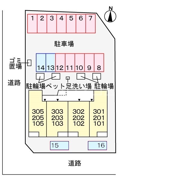 16/20 駐車場