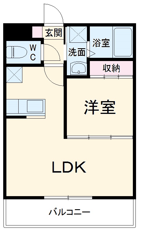 Raffine芝の間取り