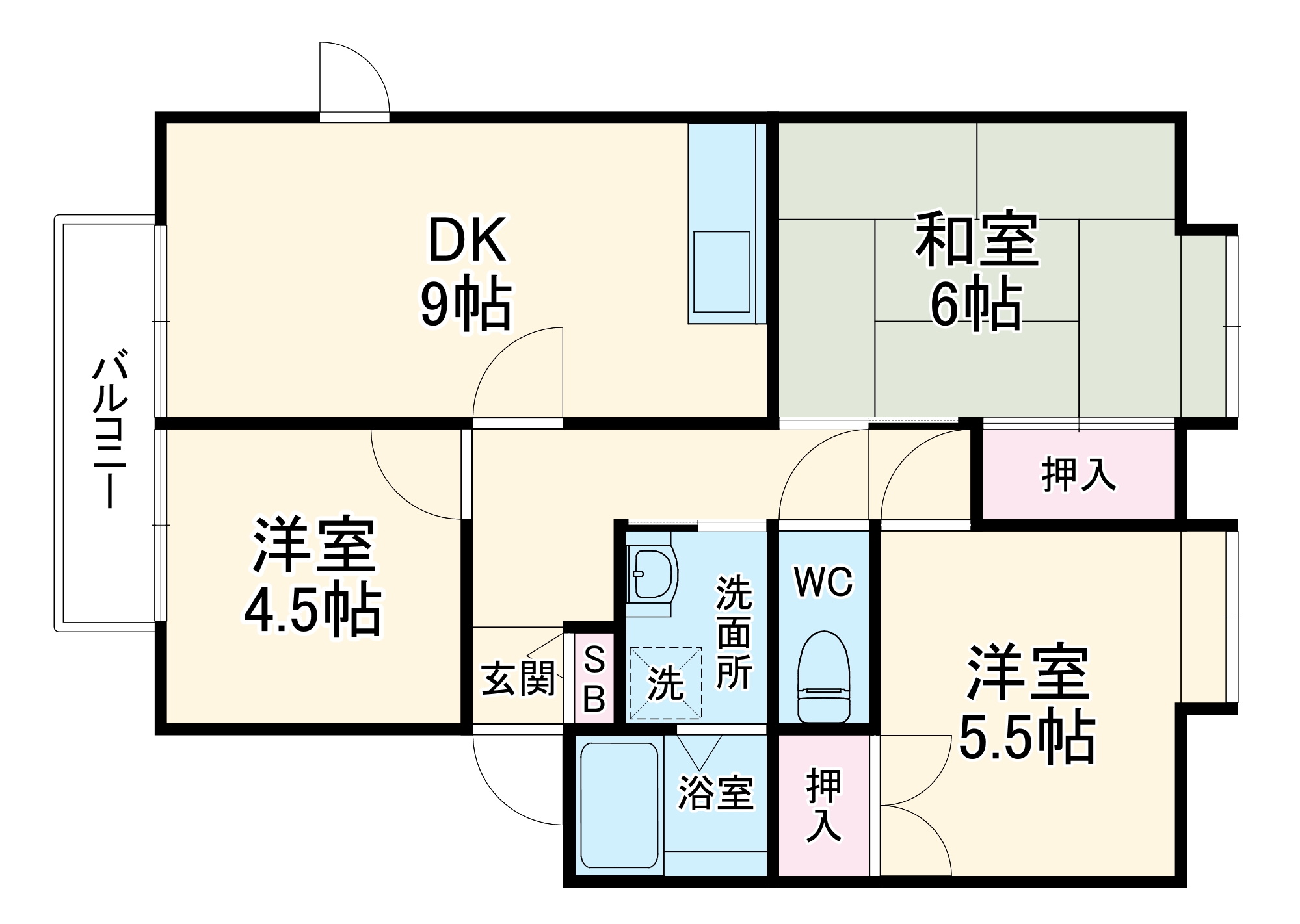 フォルテの間取り