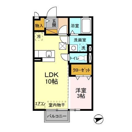パネトーネ東海の間取り