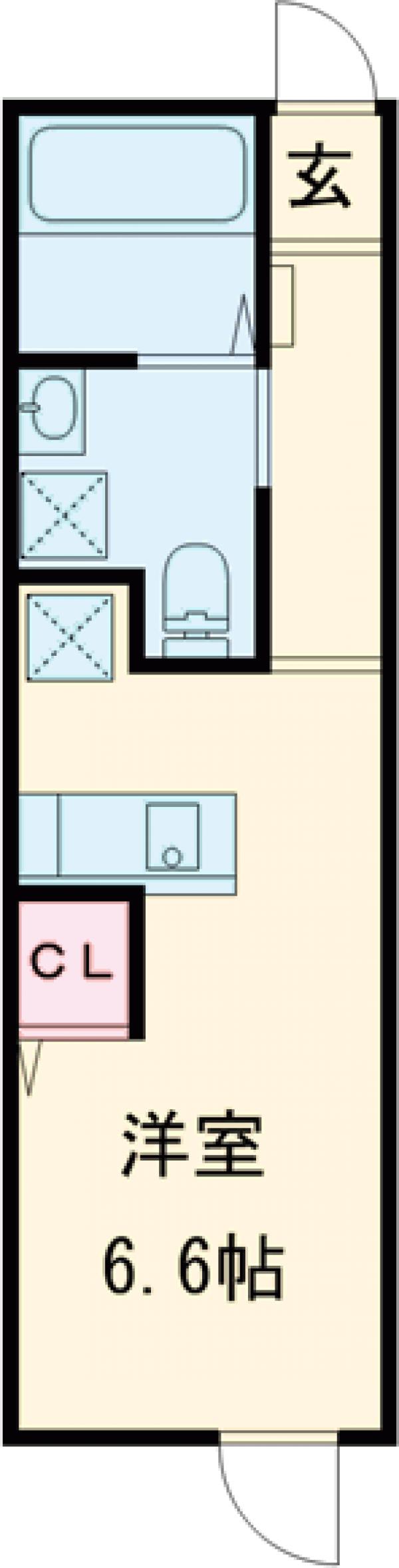 Ambition保木間の間取り