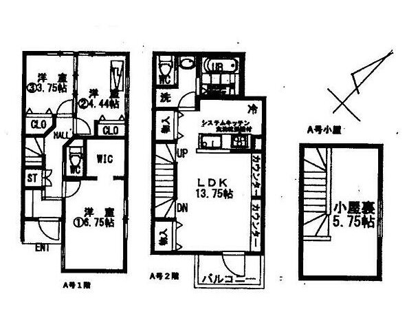 レガーロ立川の間取り