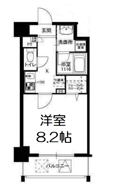千波BLDの間取り