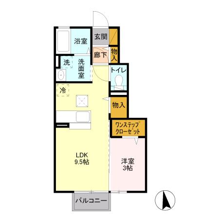 ディアーナⅡの間取り