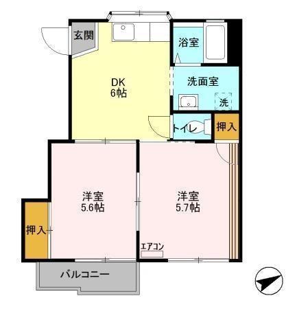 ガーデンハイツ桜台の間取り