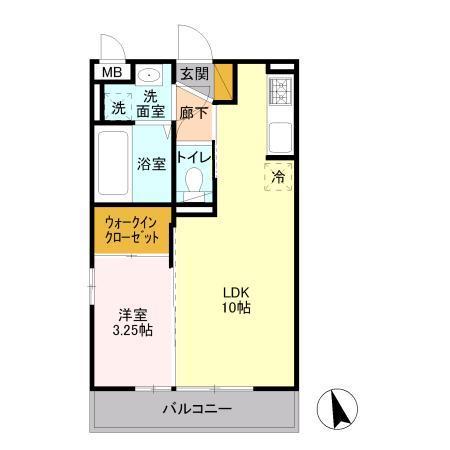 クオリタ・リリの間取り