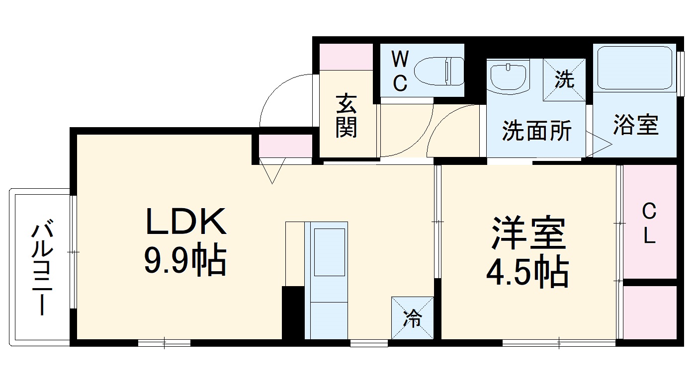 フラットゲートの間取り