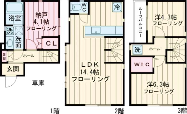Kolet駒込の間取り