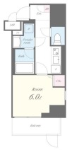 RYOGOKU STATION RESIDENCEの間取り