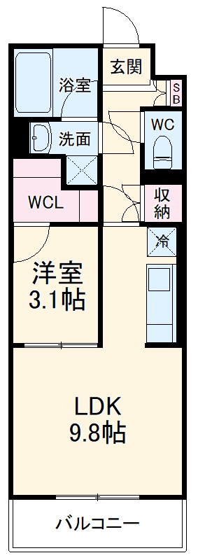 プログレッソの間取り