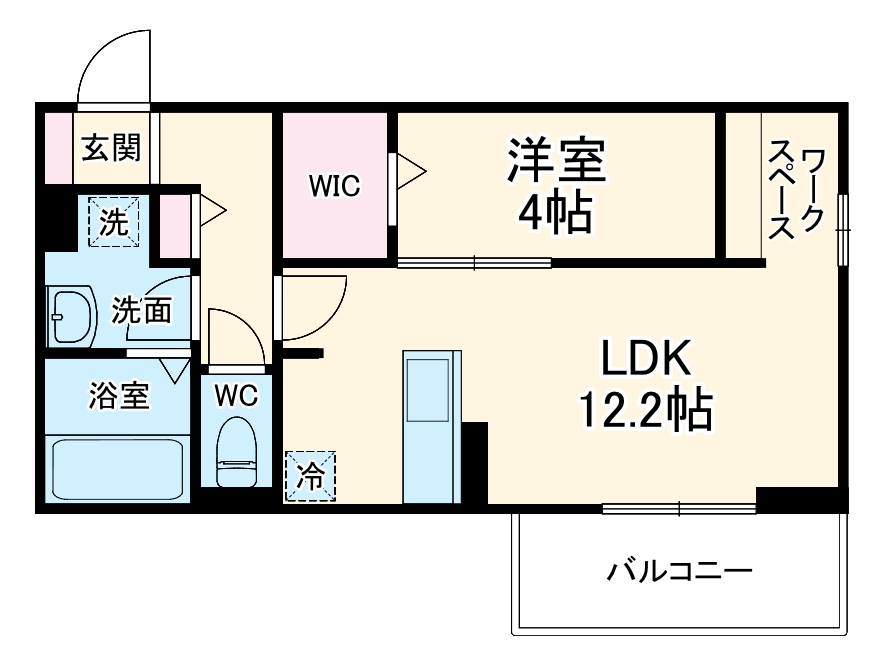 D-roomやはたの間取り