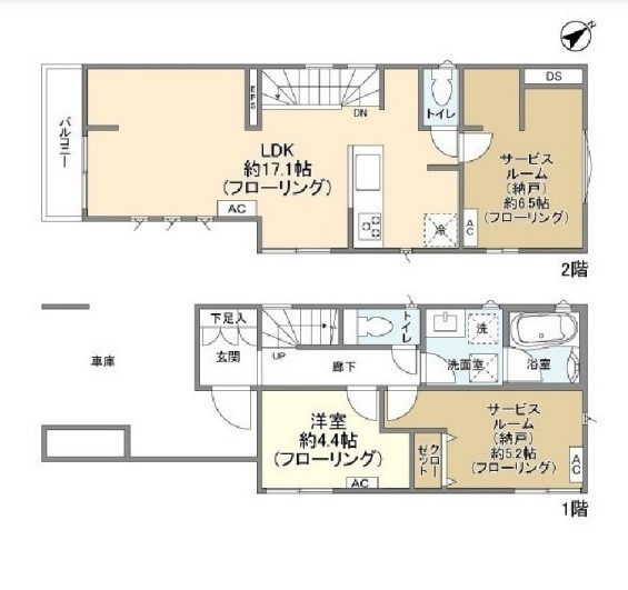 Kolet松原の間取り