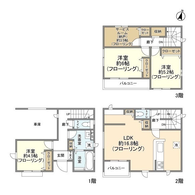 Kolet富士見水谷東の間取り