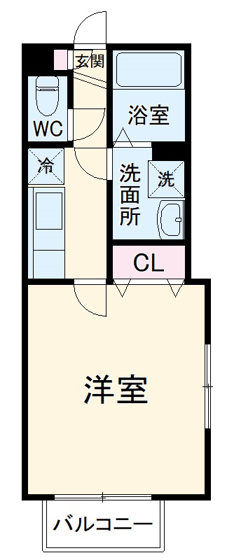 コリヌ・ド・鷺沼の間取り