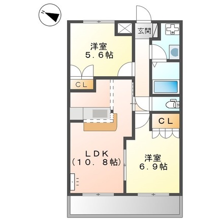タペストリーの間取り