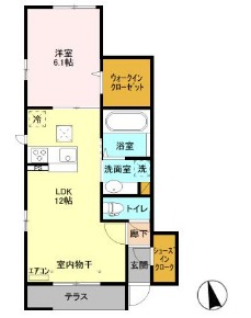 グランドソレイユⅣの間取り