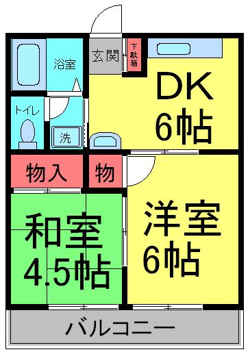 第3ドリームコーポの間取り