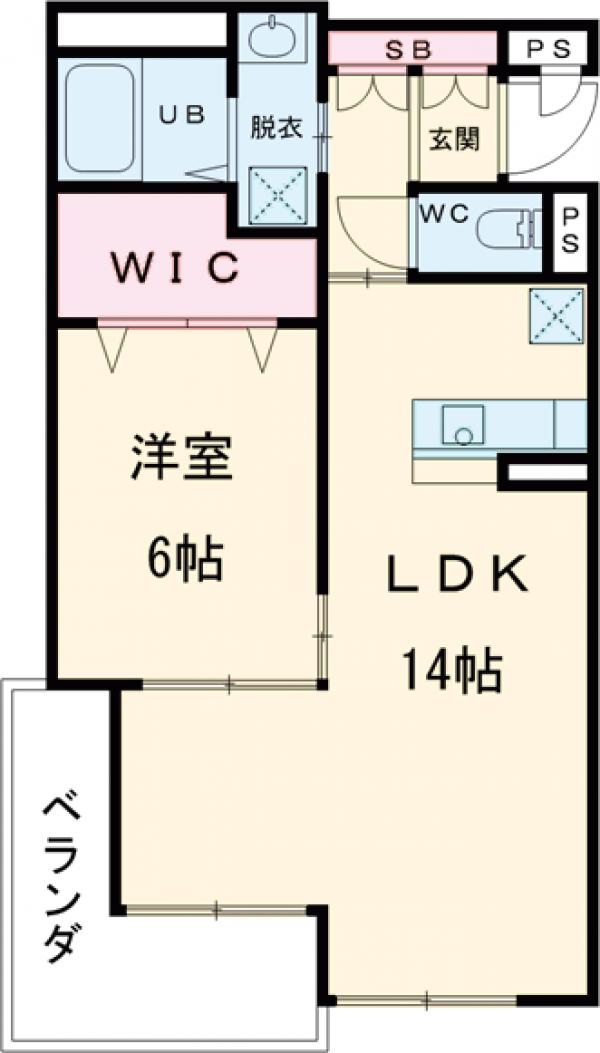 Ruscello Senaの間取り