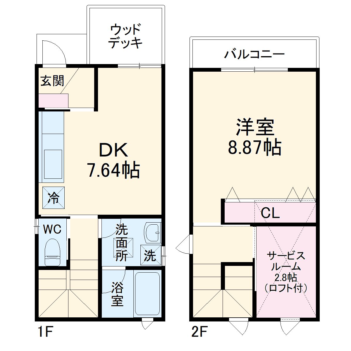 フェリーチェの間取り