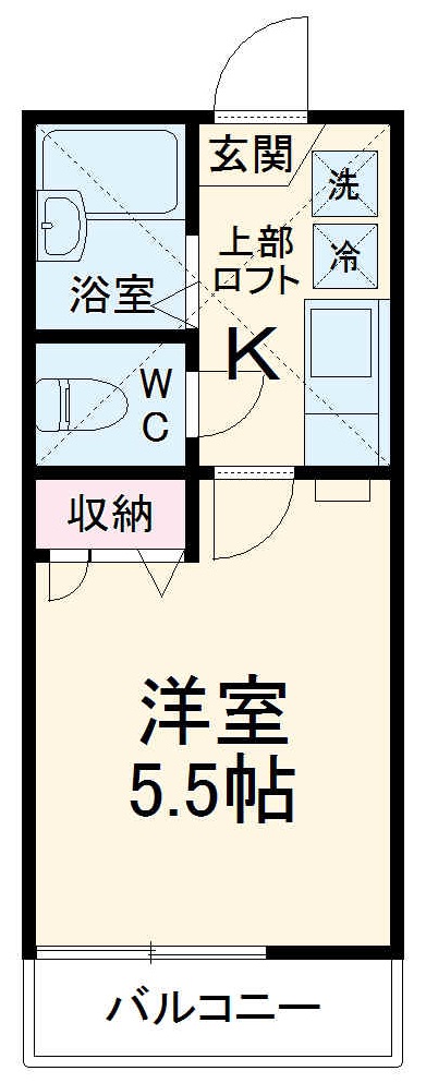 ザ・ハウス上平間の間取り