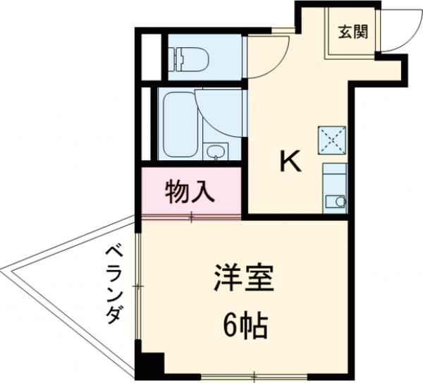 YMスクエアーの間取り
