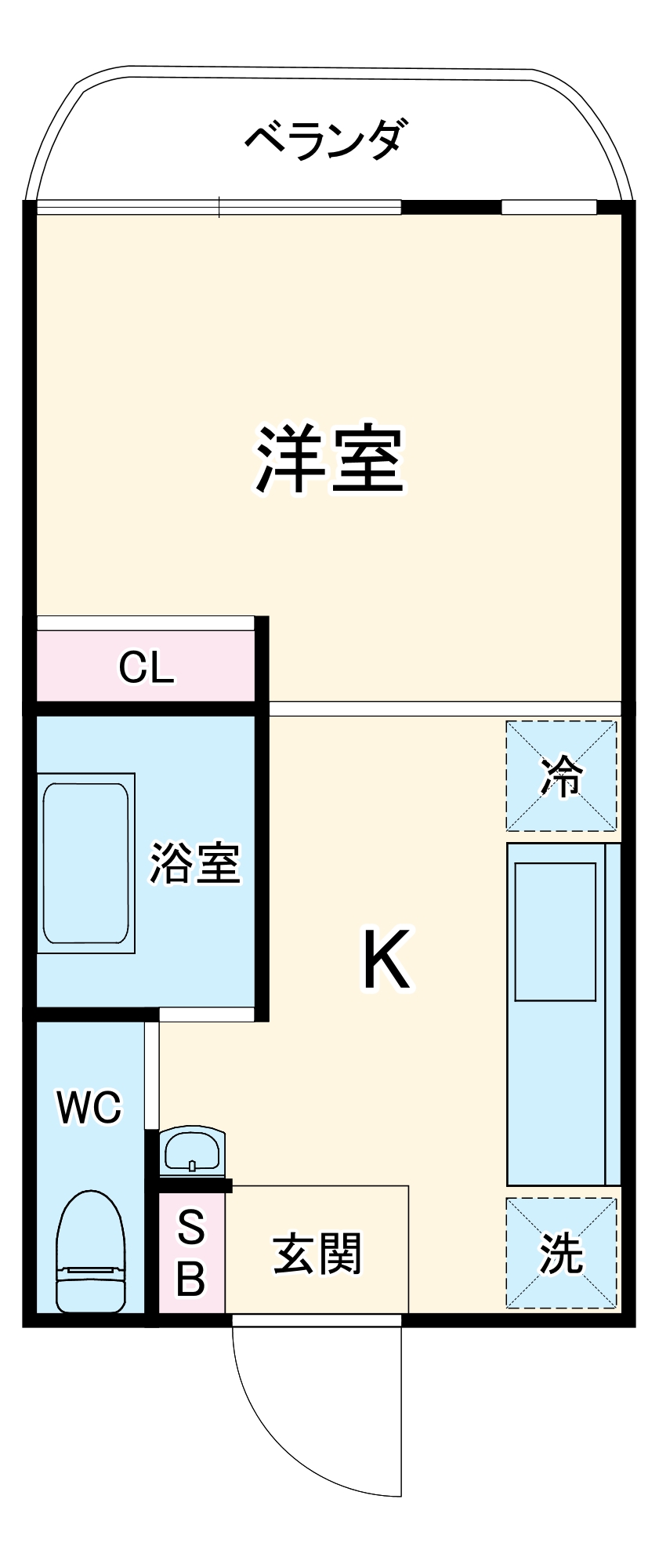 木村ビルの間取り