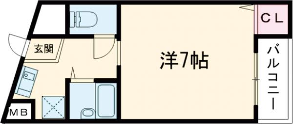 ローズヒル茨木の間取り