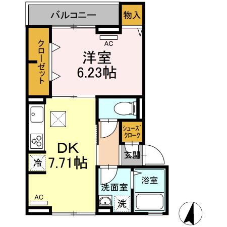 ブレッザの間取り