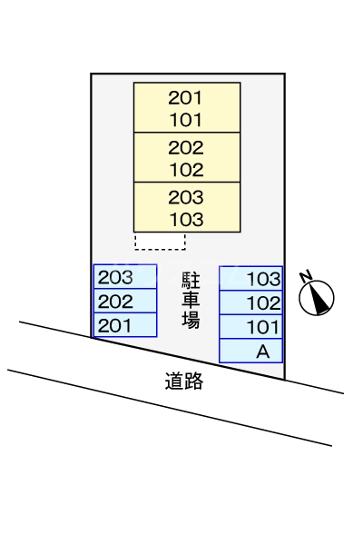 2/8 駐車場