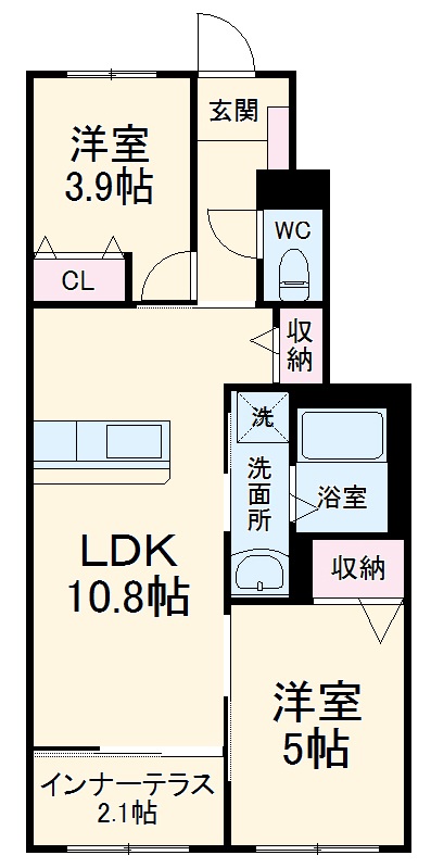 ルボワ le boisの間取り