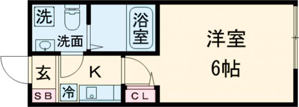 アザーレ・パッシオ町田の間取り