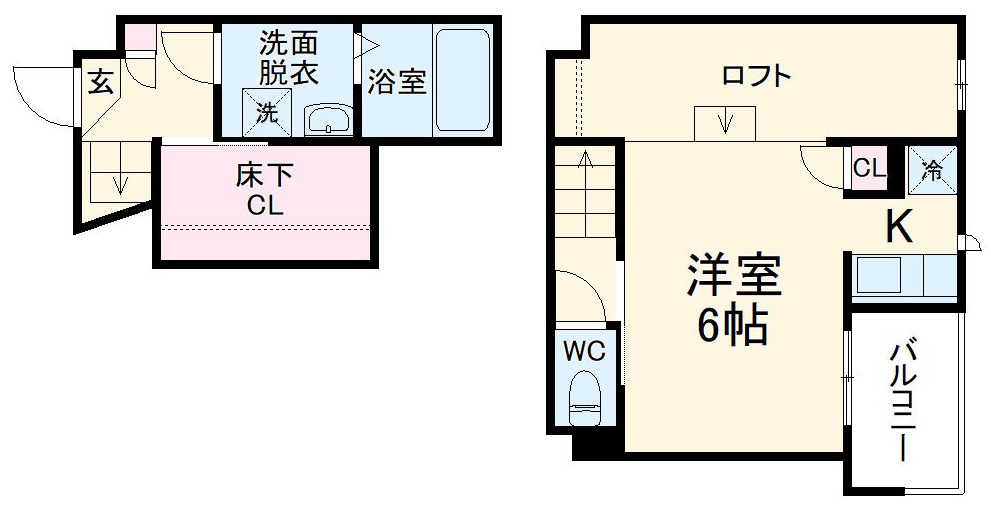 CB春日部クイントの間取り