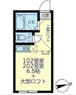 ユナイト戸塚トゥインクルの間取り