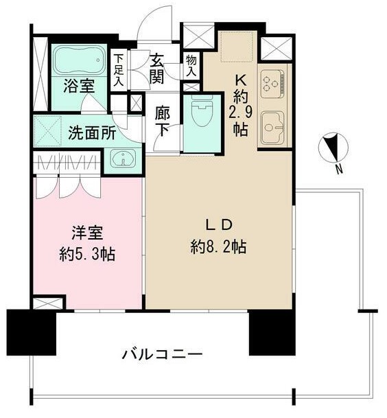 BELISTA文京関口の間取り