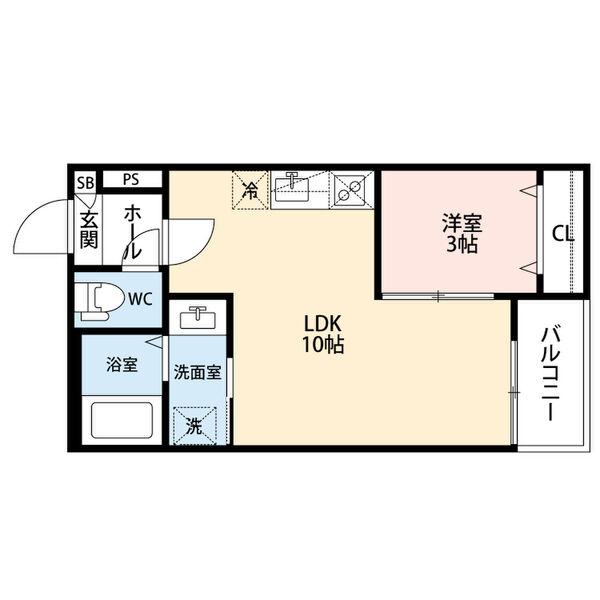 GRANDBLUE nagasukaⅠの間取り