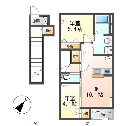 オハナ(OHANA)の間取り
