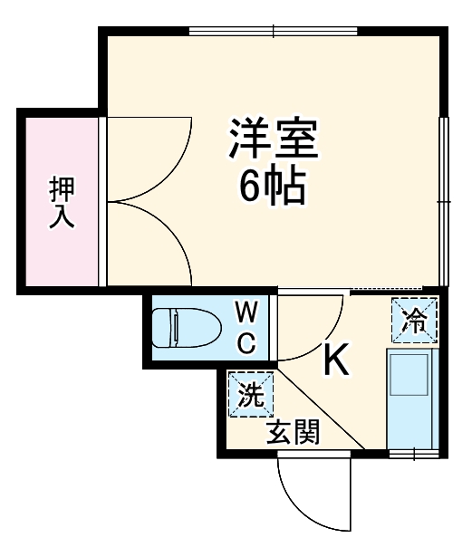 福寿荘の間取り