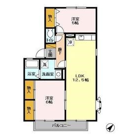 ラフィネ　Ｆの間取り