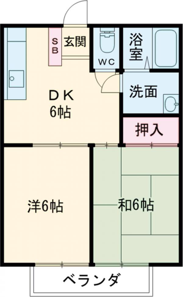 NFハイムの間取り