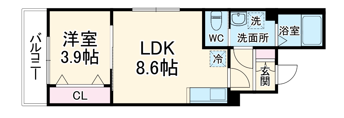 アリアラクスの間取り