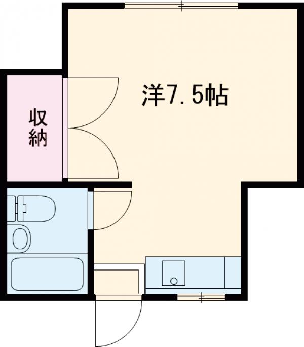 フルールドゥソレイユの間取り